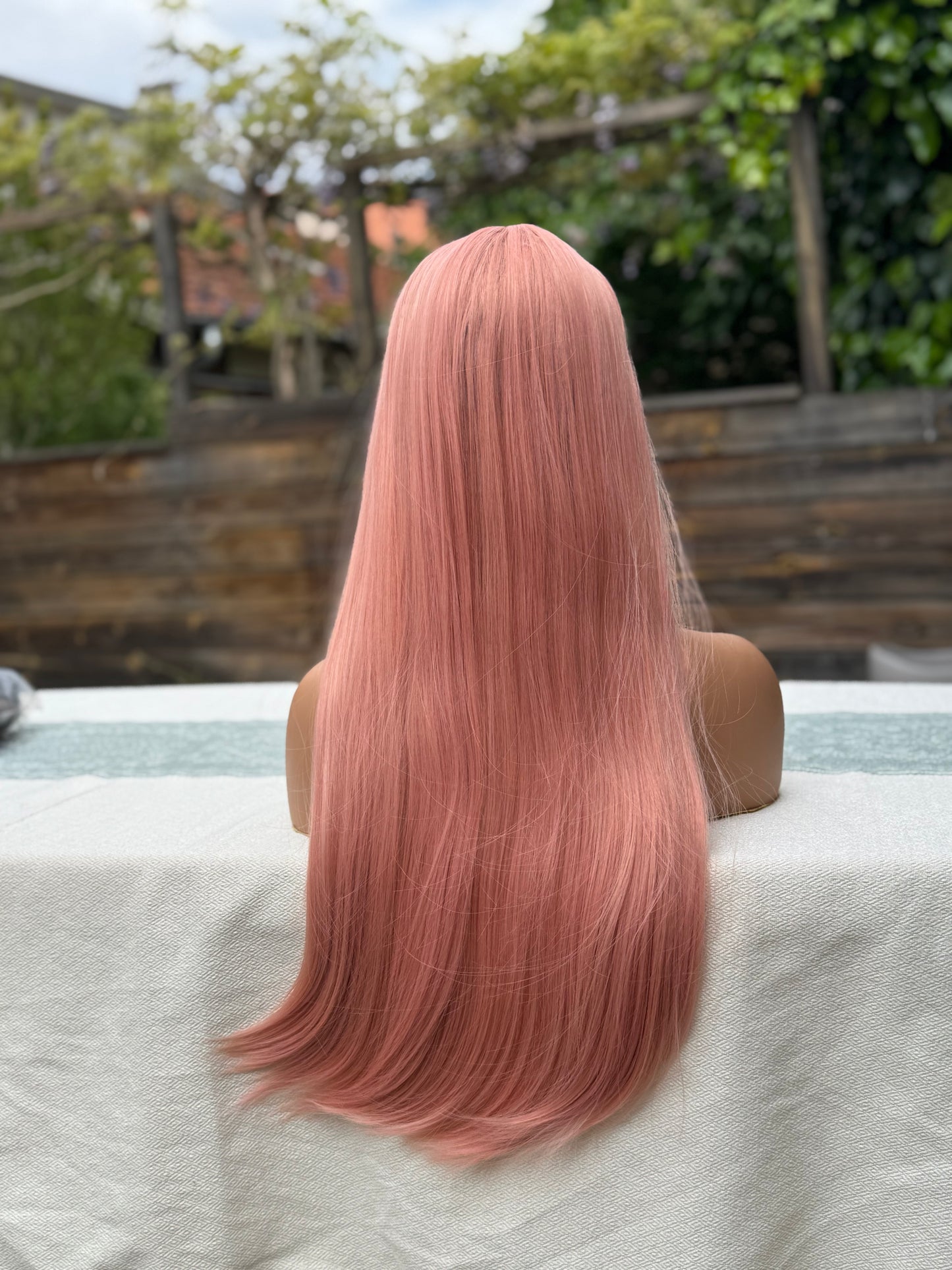 Long Blonde Synthetic Wig - Product to duplicate